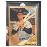 1962 Topps Carl Yastrzemski Baseball Card