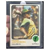 1973 Topps Reggie Jackson Baseball Card