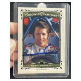 Mario Andretti Hand Signed Authentic Autograph Car
