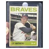 1964 Topps Eddie Mathews Baseball Card