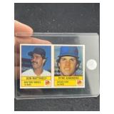 1986 Ryne Sandberg & Don Mattingly Baseball Card