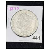 1887 O Morgan Silver Dollar Coin