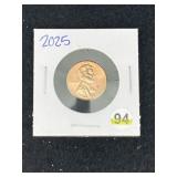 2025 Last Year of Issue Penny Coin