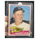 1965 Topps Whitey Ford Baseball Card