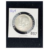 1964 Kennedy Half Dollar Silver Coin