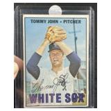 1967 Topps Tommy John Baseball Card