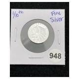 1/10th Fine Silver Coin