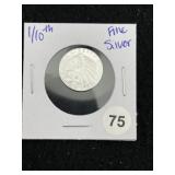 1/10th Fine Silver Coin