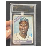 1966 Topps Hank Aaron Baseball Card