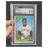 1966 Topps Willie Mays Baseball Card
