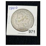 1891 O Morgan Silver Dollar Coin