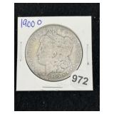 1900 O Morgan Silver Dollar Coin