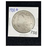 1900 O Morgan Silver Dollar Coin