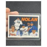 1990 Upper Deck Nolan Ryan Hand Signed Authentic A