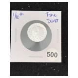 1/10th Fine Silver Coin