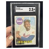 1969 Topps Hank Aaron Baseball Card