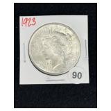 1923 Peace Silver Dollar Coin