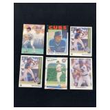 6 Ryne Sandberg Baseball Cards