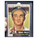 1953 Topps Howie Pollet Baseball Card
