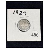 1927 Mercury Dime Coin