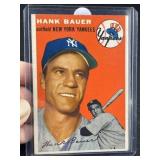 1956 Topps Hank Bauer Baseball Card