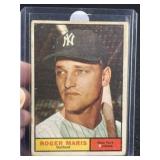 1961 Topps Roger Maris Baseball Card
