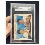 1960 Topps Mickey Mantle & Boyer Baseball Card