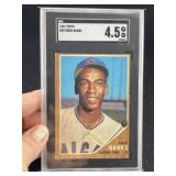 1962 Topps Ernie Banks Baseball Card