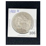 1900 O Morgan Silver Dollar Coin