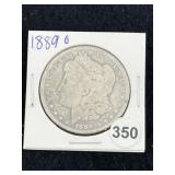 1889 O Morgan Silver Dollar Coin