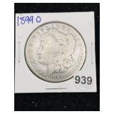 1899 O Morgan Silver Dollar Coin