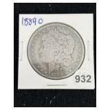 1889 O Morgan Silver Dollar Coin