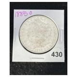 1885 O Morgan Silver Dollar Coin