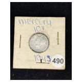 1943 Mercury Dime Coin