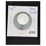 1/10th Fine Silver Coin