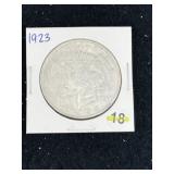 1923 Peace Silver Dollar Coin