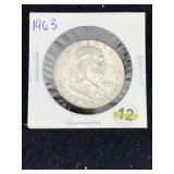 1963 Franklin Half Dollar Silver Coin