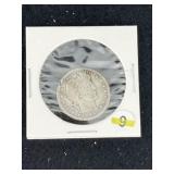 1904 Barber Quarter Coin