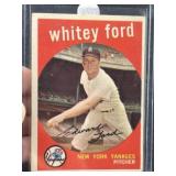 1959 Topps Whitey Ford Baseball Card