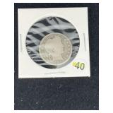 1895 Barber Quarter Coin
