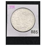 1888 Morgan Silver Dollar Coin