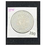 1878 Morgan Silver Dollar Coin