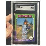 1975 Topps George Brett Baseball Card