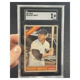 1966 Topps Mickey Mantle Baseball Card