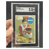 1969 Topps Johnny Bench Baseball Card