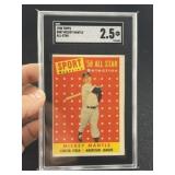 1958 Topps Mickey Mantle Baseball Card