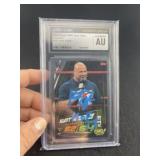 2019 WWE Kurt Angle Hand Signed Authentic Autograp