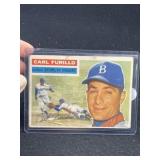1956 Topps Carl Furillo Baseball Card