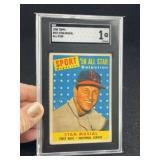 1958 Topps Stan Musial Baseball Card