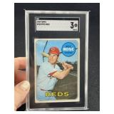 1969 Topps Pete Rose Baseball Card